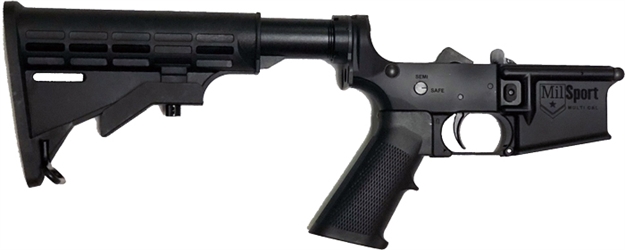 Picture of Ati Milsport Ar15 Complete Aluminum Lower Receiver<