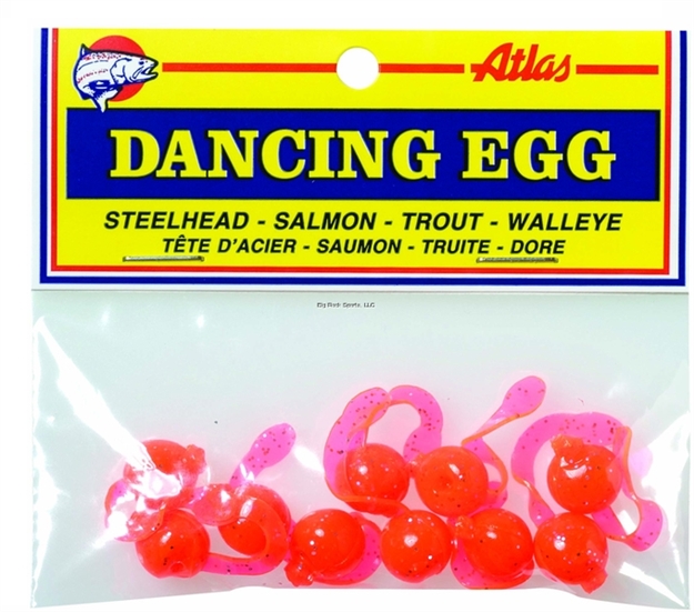 Picture of Atlas Dancing Eggs Glitter Orange