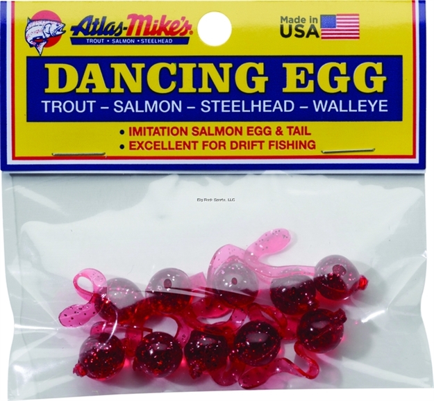 Picture of Atlas Dancing Eggs Glitter Red