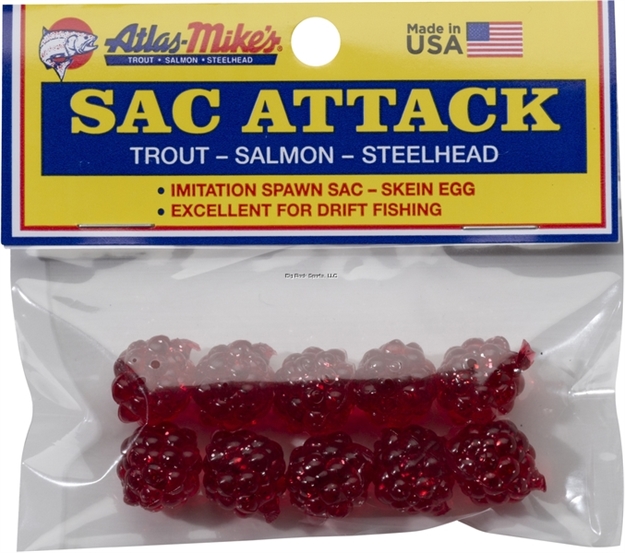 Picture of Atlas Sac Attack Plastic Cluster Eggs, Red