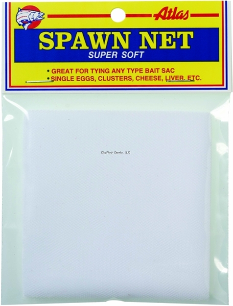 Picture of Atlas Spawn Net 4" X 4" Squares White, 50 Sqs/Pkg.