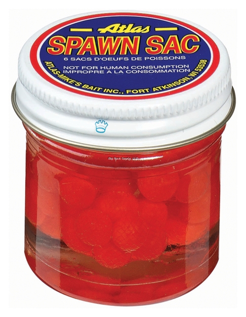 Picture of Atlas Spawn Sacs, 6 Sacs Per Jar, Orange