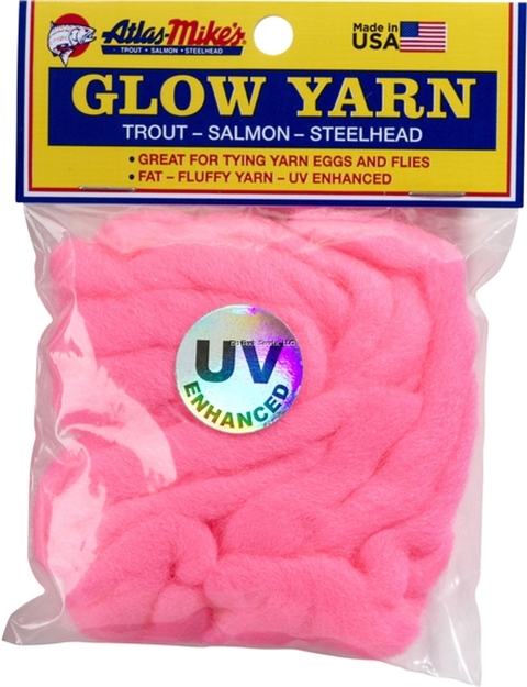 Picture of Atlas UV Glow Yarn, 12',  Hot Pink