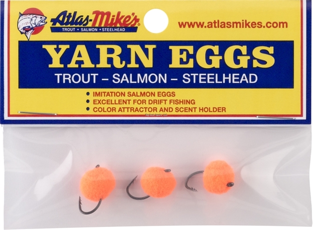 Picture of Atlas Yarn Eggs #4 Hook Orange 3Pk