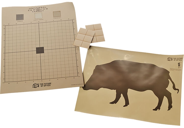 Picture of  Atn Acmkirtgbr Thermal Target Kit Boar Paper 30" X 24" Brown Includes 12 Plasters/2 Targets
