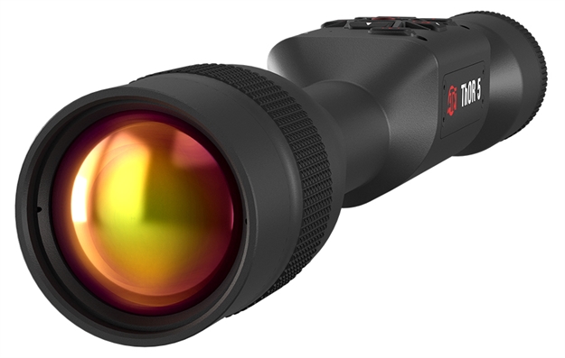 Picture of  Atn Tiwst5650a Thor 5 640 Thermal Rifle Scope, Black Anodized 4-32X Smart Mil Dot Reticle W/Zoom. 640X480, 60 Fps Resolution