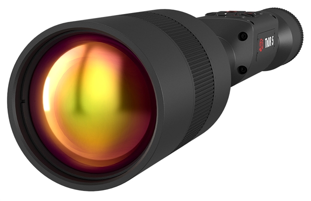 Picture of  Atn Tiwst5675a Thor 5 640 Thermal Rifle Scope, Black Anodized 5-40X Smart Mil Dot Reticle W/Zoom 640X480 60 Fps Resolution 658175123484