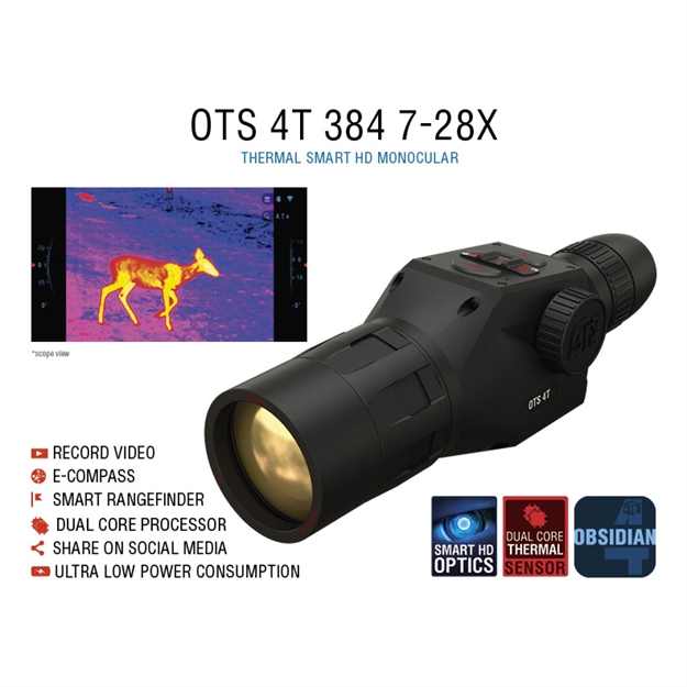 Picture of Atn Ots 4T 7-28X 384X288 Thermal Viewer