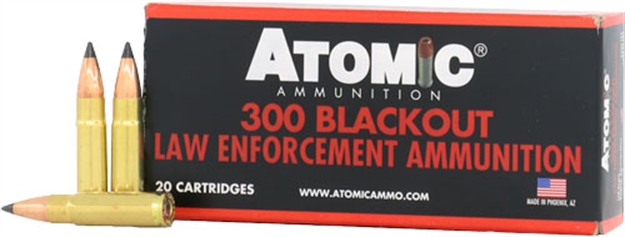 Picture of Atomic Ammunition 300 Aac 110Gr Varmageddon 20Rd 10Bx/Cs 00475 1085876700475