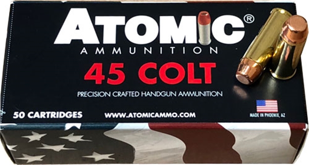 Picture of Atomic Ammunition Ammo .45Lc 250Gr. Total Copper Jacket Rnfp 50-Pack