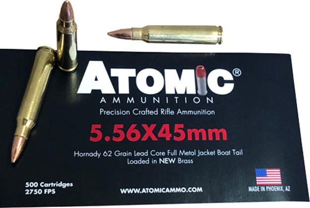 Picture of Atomic Ammunition 5.56X45 62Gr Fmj 500Rd Bulk 0858767004898 -