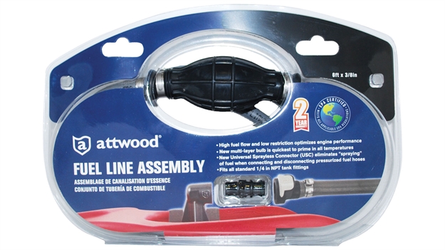 Picture of Attwood Fuel Kit Force 12X3/8"Usc