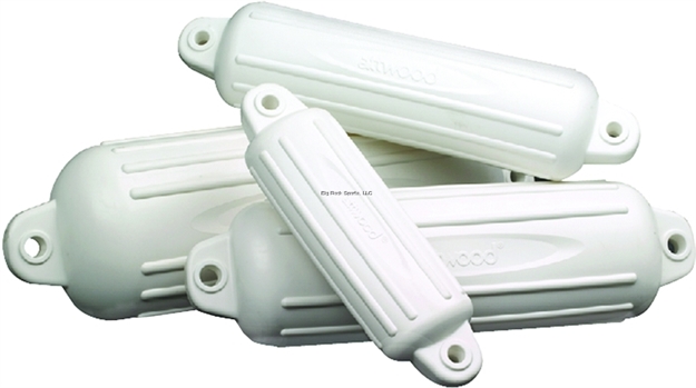 Picture of Attwood Softside Oval Boat Fender 4"X16" White
