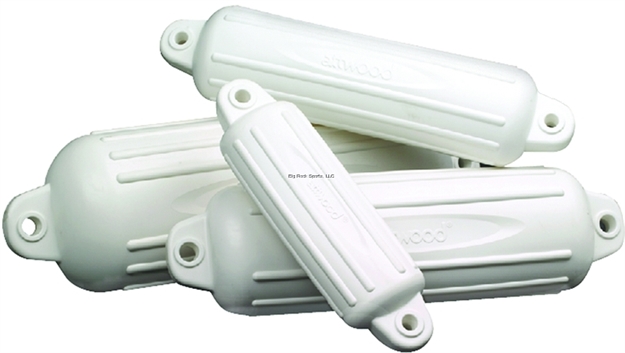 Picture of Attwood Softside Oval Boat Fender 5"X22" White