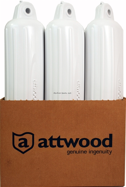 Picture of Attwood Softside Oval Boat Fender 6"X24" White