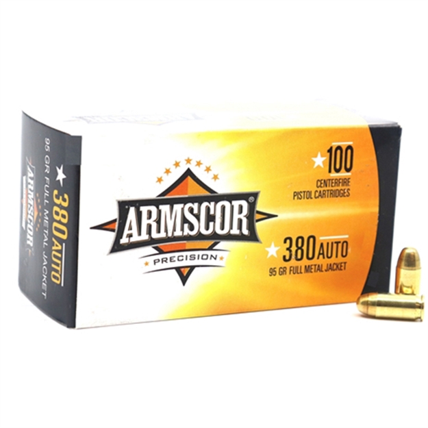 Picture of Aua Ammo 380Acp 95Gr Fmj 100/12 Value Pack 50315