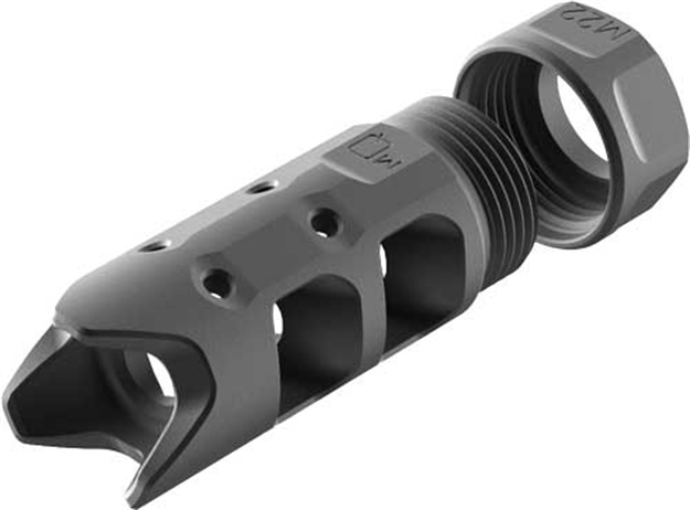 Picture of Audere Quarter Stroke Muzzle Brake 30 Cal 5/8"-24 Black QS0011 8057592581785