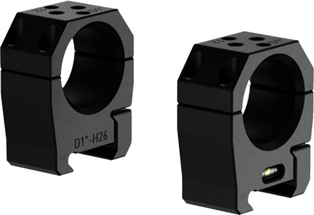 Picture of Audere Scope Rings Psr 1" Low Black! PR0001