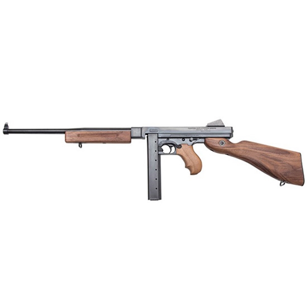 Picture of  Thompson Tm1c M1 Carbine Lightweight Carbine 45 Acp Caliber With 16.50" Barrel, 30+1 Capacity (Stick), Black Hard Coat Anodized Metal Finish, American Walnut Stock Wood Grip Right Hand