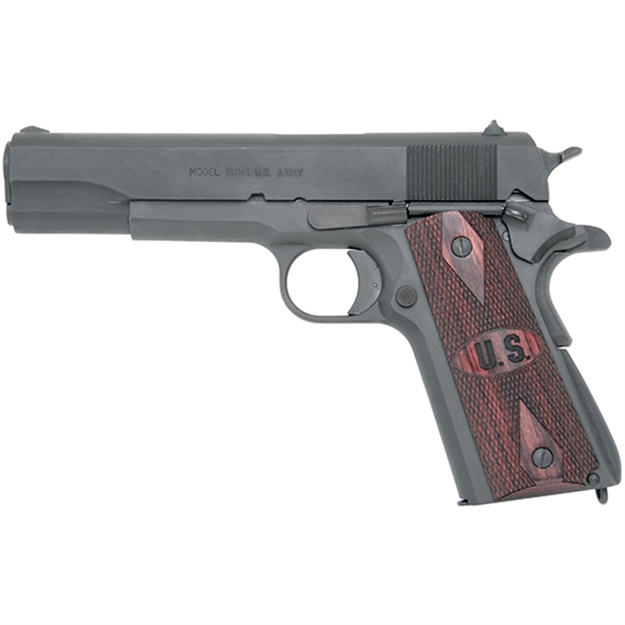 Picture of Auto-Ordnance 1911A1 45Acp 5 Wood Grips Wwii Parkerized