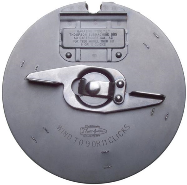 Picture of  Thompson T13kt A1  50Rd Drum 45 Acp Fit 1927-A1 Thompson Blued Steel 602686211222