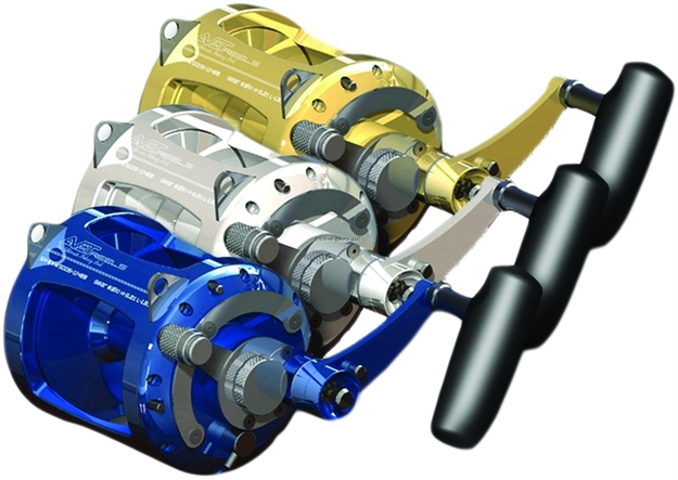 Picture of Avet EX 2-Speed Conv Reel, Rh, 6Bb, 3.8:1 Ratio, Braid 80/1120, 100/1000, Mono 50/460, 60/400, Gold