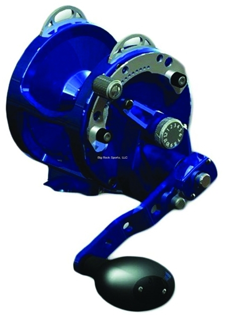 Picture of Avet HX 2-Speed Conv Reel, Rh, 8Bb, 5.4:1 Ratio, Braid 65/850, 80/670, Mono 40/380, 50/280, Blue