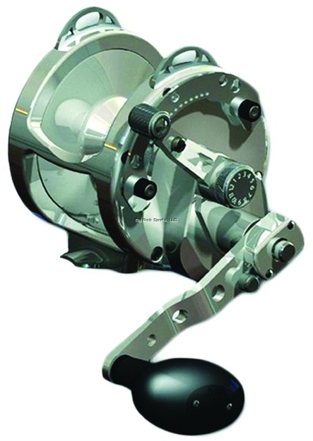 Picture of Avet HX 2-Speed Conv Reel, Rh, 8Bb, 5.4:1 Ratio, Braid 65/850, 80/670, Mono 40/380, 50/280, Silver
