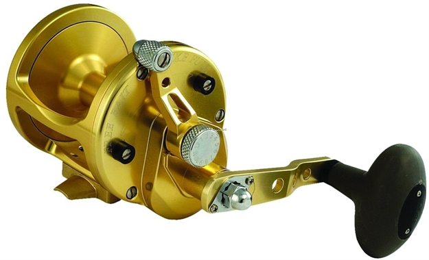 Picture of Avet LX 2-Speed Conv Reel, Rh, 8Bb, 6.0:1 Ratio, Braid 50/1000, 65/660, Mono 30/350, 40/300, Gold