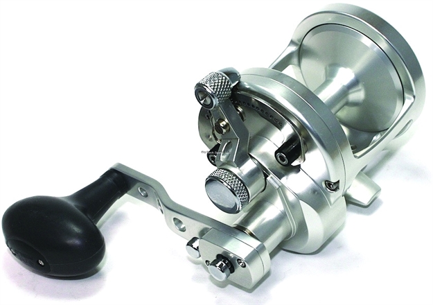 Picture of Avet MX 2-Speed Conv Reel, Rh, 8Bb, 6.3:1 Ratio, Braid 40/960, 50/680, Mono 20/360, 25/320, Silver