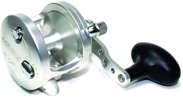 Picture of Avet MX Single Speed Conv Reel, Rh, 8Bb, 5.8:1 Ratio, Braid 30/970, 40/800, Mono 15/430, 20/300, Silver