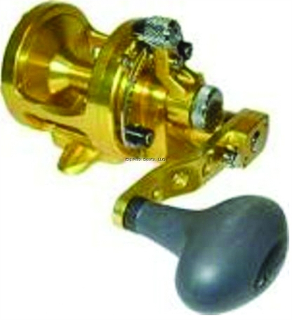 Picture of Avet SX Single Speed Conv Reel, Rh, 8Bb, 5.3:1 Ratio, Braid 30/700, 40/570, Mono 15/320, 20/220, Gold
