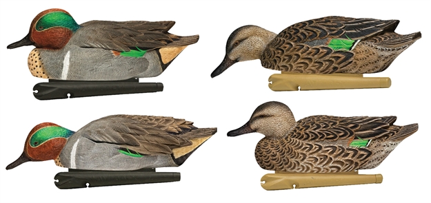 Picture of Avian X Avxavx8081 Topflight Green Winged Teal Floating Multi-Color - 6 Pack AVX-AVX8081 810280080810