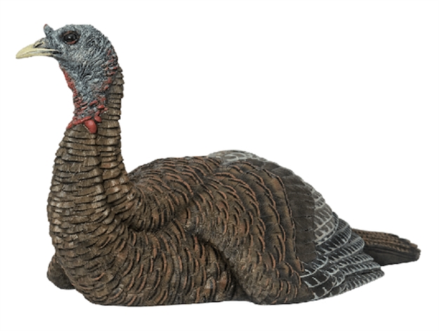 Picture of  Avian-X 8011 Lcd Laydown Hen Turkey Decoy, Full Body, Inflatable, W/Carry Bag