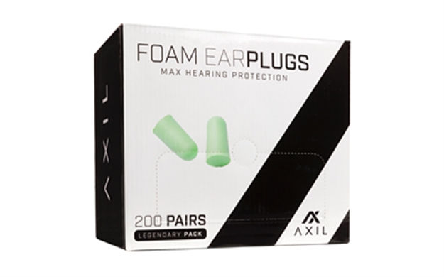 Picture of Axil Llc Axfp200gp  Foam Ear Plugs 32 DB Green 200 Pair FP-200GP 694536665279