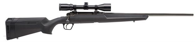 Picture of Savage Axis XP Bolt Action Rifle 270 Win, 22" Bbl Blk, Blk Syn Stock, 4 Rnd Dm, Weaver Kaspa 3-9X40, 57263