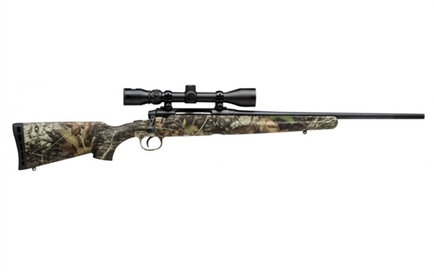 Picture of Savage Axis XP Camo Compact Mossy Oak New Break-Up Bolt Action Rifle 7Mm-08 Rem, 20" Bbl Blk, Monbu Syn Stock, 4 Rnd Dm, 57270 011356572707