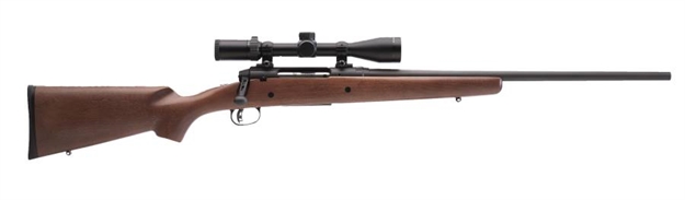 Picture of Savage Axis II XP Bolt Action Rifle Package 270 Win 22" Hardwood 4 Rnd W/3-9X40 Bushnell Scope 22555 011356225559