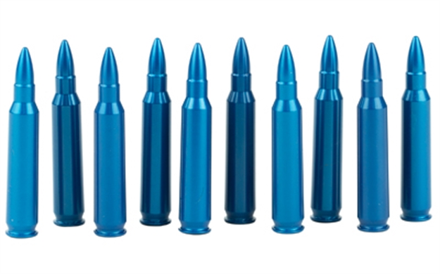 Picture of  A-Zoom 12322 Blue Snap Caps Rifle 223Rem 10Pack 666692123221