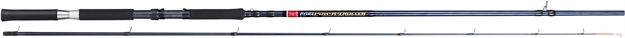 Picture of B & M Pow-R-Troller, Extra Stiff, High Density Graphite Trolling Rod, 16', 3Pc, Heavy, 1-3 OZ Lures, 16 Guides, 8-12Lb Line