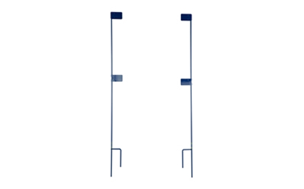 Picture of  Birchwood Casey 49013 Adjustable Target Stakes  36" Stand Blue Steel Target 36" 2 029057490138