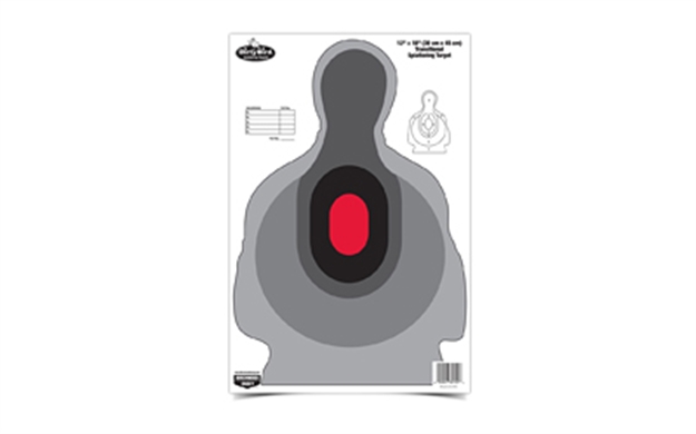 Picture of  Birchwood Casey 35727 Dirty Bird Transition Silhouette Tagboard Target 12" X 18" 8 Per Pkg 029057357271