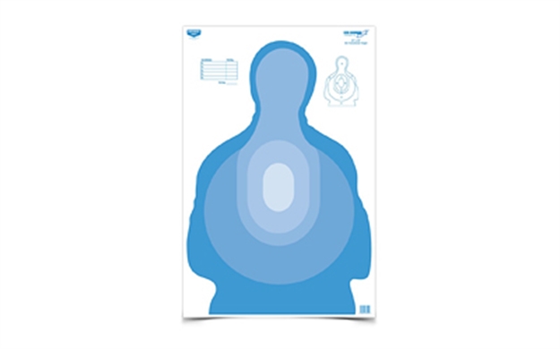 Picture of Birchwood Casey 37024 Eze-Scorer  Silhouette Paper Target 23" X 35" 100 Per Pkg 37024* 029057370249