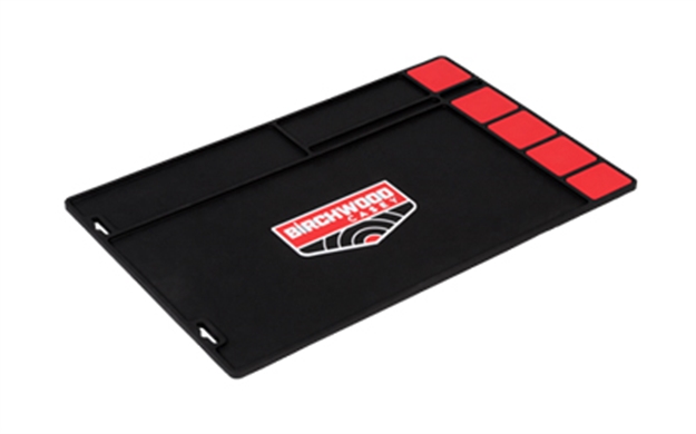 Picture of Birchwood Casey 30250 Pistol Cleaning Mat Black/Red Rubber 17" X 11" BC-30250 888151060254