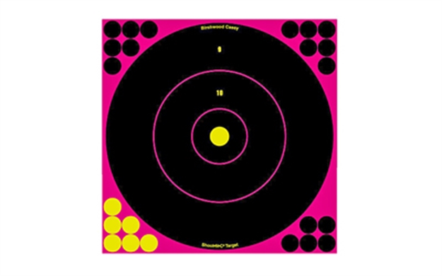 Picture of B/C Sht-N-C 12" Pnk Bull Tgt 100Pk