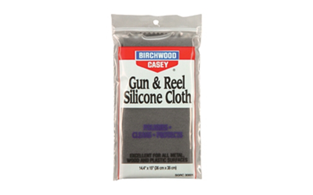 Picture of  Birchwood Casey 30001 Gun & Reel Silicone Cloth  100% Cotton Flannel 14.4" X 15" 029057300017