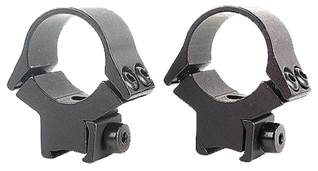 Picture of B-Square 10042 Standard Rings Dovetail W/Recoil Blade 1" 1" Diameter Blue