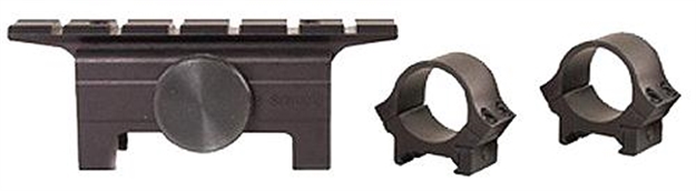 Picture of B-Square 18513 Dovetail Mount W/Rings For H&K 91/93/94 & Ptr91 Black Finish