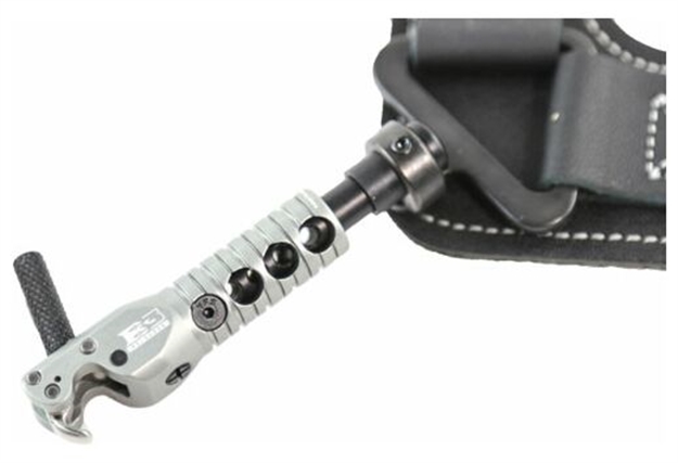 Picture of B3 Archery Archery Release Hawk Hook Jaw Swivel Stem Gun Metal Grey