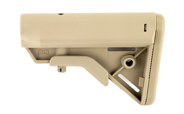 Picture of B5 Systems Brv1085 Bravo  Flat Dark Earth Synthetic For Ar-Platform With Mil-Spec Receiver Extension (Tube Not Included) BRV-1085 814927020078